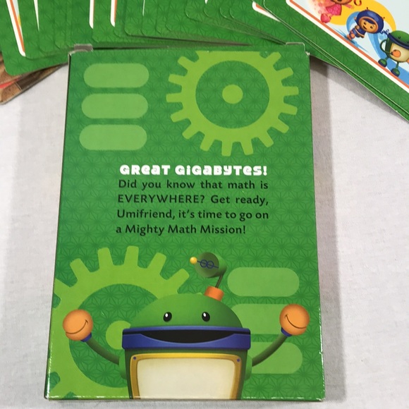 Nickelodeon Team Umizoom Mighty Math Mission Cards - Picture 3 of 6
